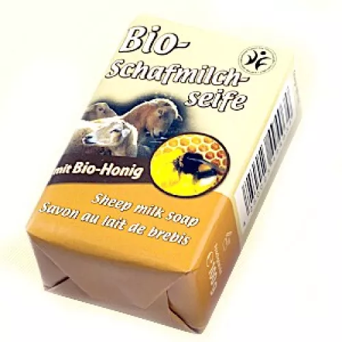 Bio-Schafmilchseife Honig