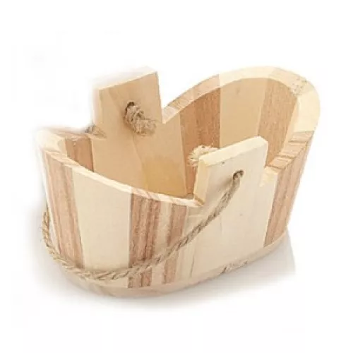 kleiner Holzkorb