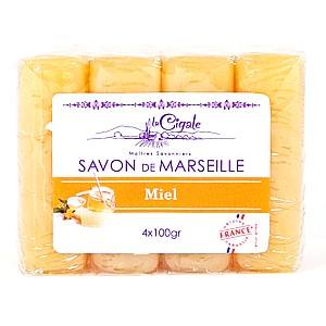 Marseiller Seifen Honig 4 x 100g
