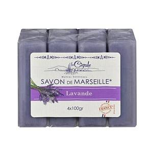Marseiller Seifen Lavendel 4 x 100g