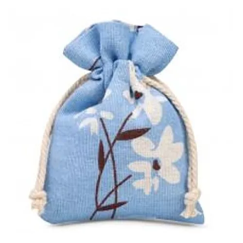 Leinensäckchen blau