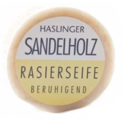 Haslinger Rasierseife Sandelholz