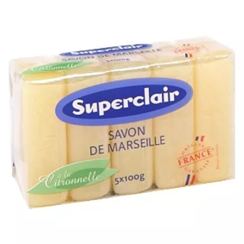 Savon de Marseille Citronelle 5 x 100g