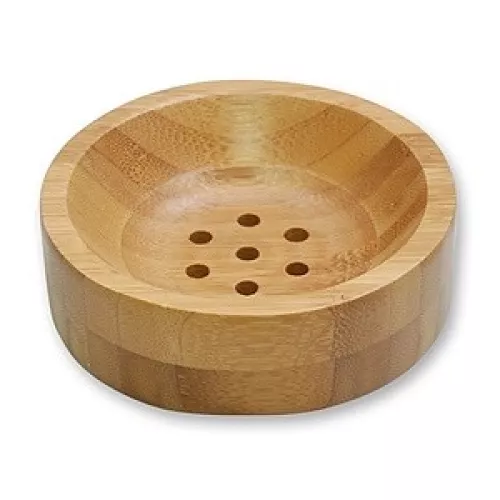 Seifenschale Holz rund