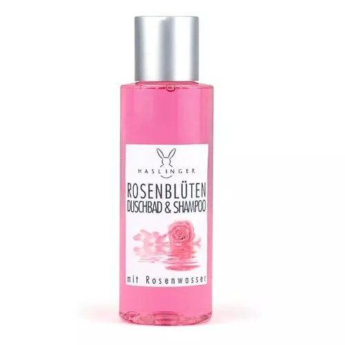 Rosen Duschbad und Shampoo 
mit...
