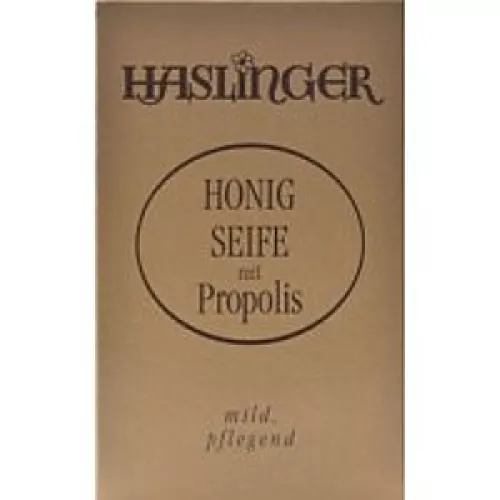 Honigseife mit Propolis
mild pf...
