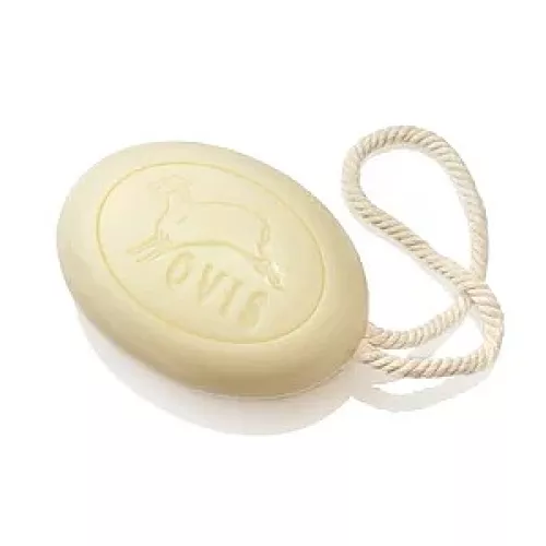 Ovis Seife Oval Kordel mild rein Dusch-Seife mit Kordel für Damen...